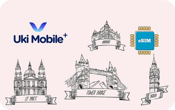 Uki Mobile+ 2 GB - 20 SMS - 20 Mins - 15 Days
